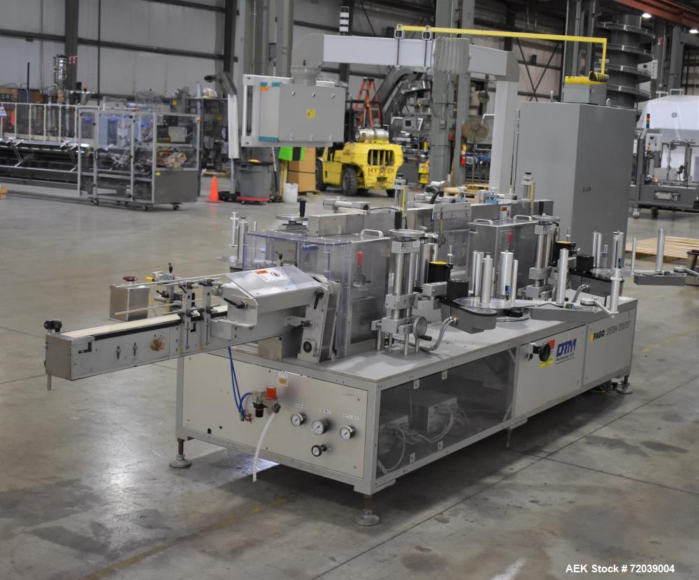Used DTM Packaging / PagoMat Pressure Sensitive Labeler